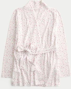 Hollister Always Cosy Robe - Natural