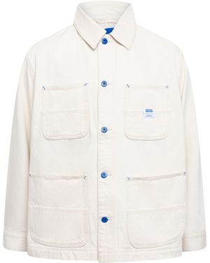 BOSS Lisimba Cotton Jacket - White
