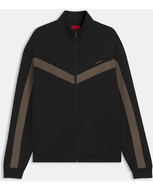 HUGO Darti Tracksuit Jacket - Black