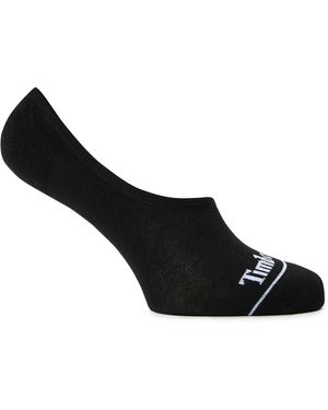 Timberland 3P Invisible Liner Socks - Black