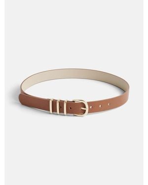 Pieces Lea Pu Belt Ld63 - White
