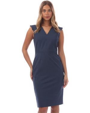 BOSS Docia Mini Dress - Blue