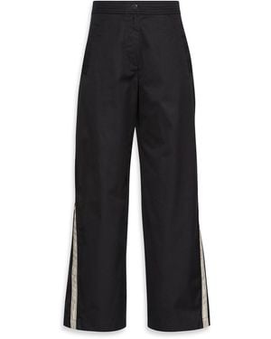 Calvin Klein Wide Leg Trousers - Black