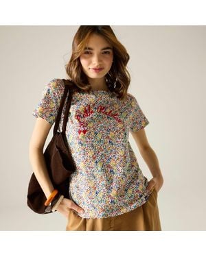 Regatta Cath Kidston Crew Neck T-Shirt - Brown