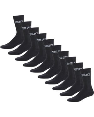 DKNY 10 Pack Sports Socks Radde - Blue