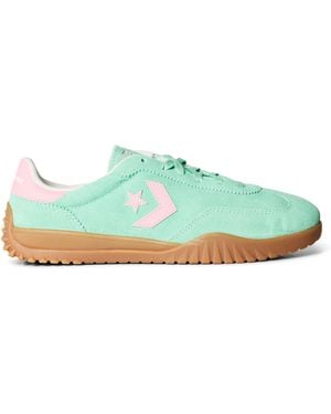 Converse Adults Run Star Trainer Suede Low-Top Trainers - Green