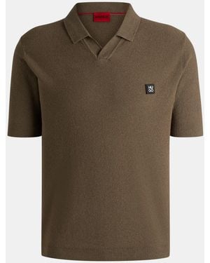 HUGO Short-Sleeve Polo Shirt - Green
