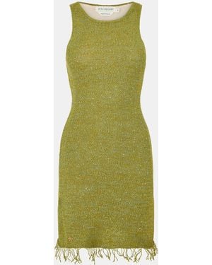 Asta Resort Natalia Tailored Mini Dress - Green