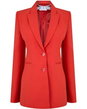 Off-White c/o Virgil Abloh Suit Jacket - Red