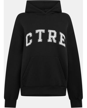 The Couture Club Ctre Oversized Hoodie - Black