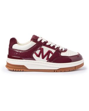 Mallet Clayton Low-Top Trainers - Red