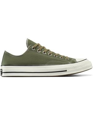 Converse Adults Chuck 70 Houndstooth Lini Canvas Trainers - Green
