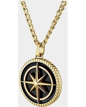 BOSS Gents North Necklace - Metallic
