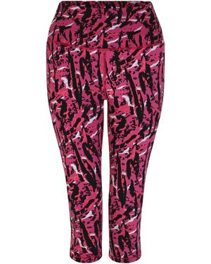 Dare 2b Dare2B Three-Quarter Leggings - Red