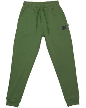 Aquascutum Closed Hem Fleece Joggers - Green