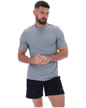 Ted Baker Sam Aeroflow Running T-Shirt - Blue