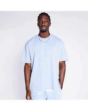 Blood Brother Regular Fit Badged T-Shirt - White