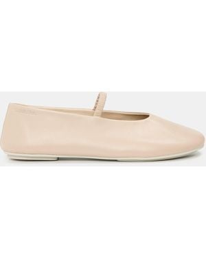 Calvin Klein Ballet Court Shoes - Natural