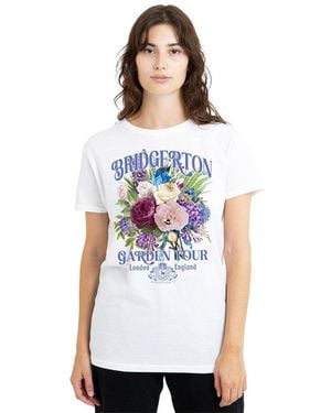 Bridgerton Garden Tour T-Shirt - White