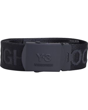 Y-3 Nbhd Fabric Belt - Blue