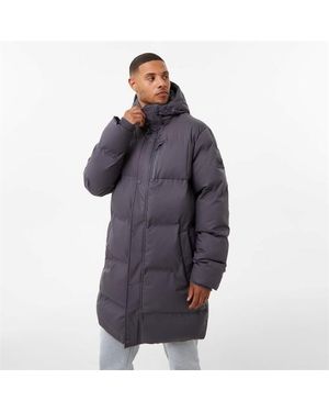 Everlast Longline Puffer Jacket in Blue for Men Lyst UK