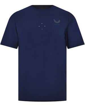 Castore Sportswear Metatek Short Sleeve T Shirt - Blue