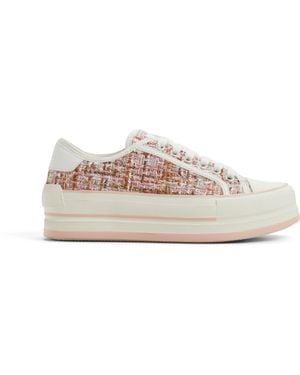 ALDO Rayes Platform Trainers - White
