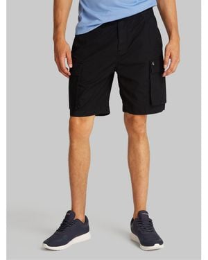 Calvin Klein Washed Cargo Short - Blue