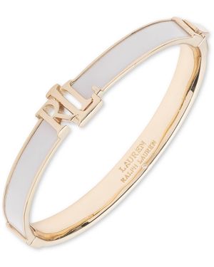 Ralph Lauren Lauren Ralph Lauren & Logo Bangle - Metallic