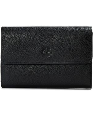 Timberland Wallet With Flap Billfold Wallet - Black