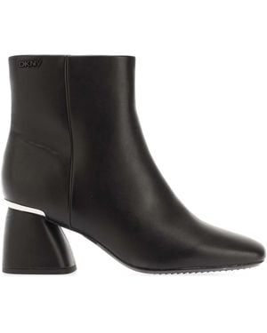 DKNY Caleena Heeled Boots Size 5.5 - Black