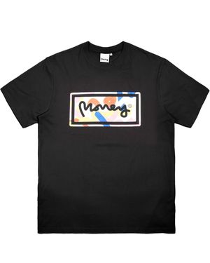 Money 5-Pack Sig Camo Print T-Shirts - Black
