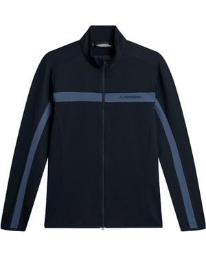 J.Lindeberg Jarvis Mid Layer Pullover - Blue