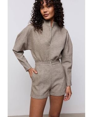 Odd Muse Odd Mus Twd Playsuit Ld64 - Grey