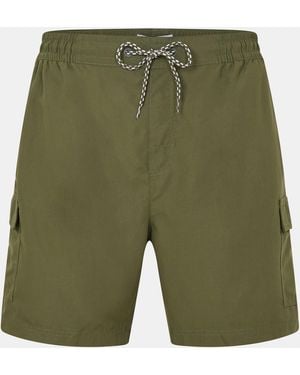 Threadbare Swim Shorts - Green