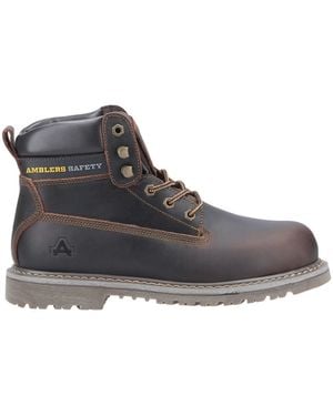 Amblers Safety Fs164 Industrial Safety Boot - Brown