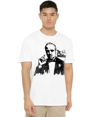 Other Godfather Godfather Silhouette Adult T Shir - White