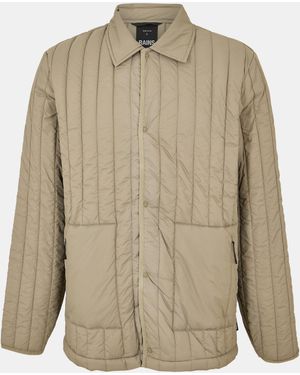 Rains Banja Liner Overshirt - Natural