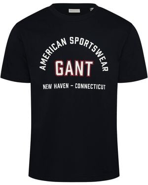 GANT Graph T-Shirt Sn64 - Black