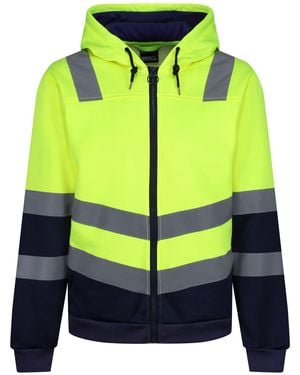 Regatta Pro Hi Vis Hoodie - Blue