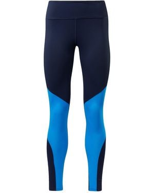 Reebok Lux Bold Mesh 2 Leggings - Blue