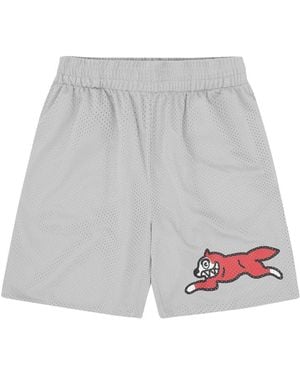 ICECREAM Fleece Jogger Shorts - Grey