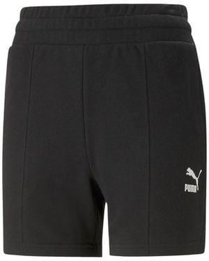 PUMA Classics Pintuck Shorts jogger Short - Black