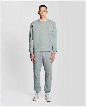Lyle & Scott Lyle & Scott Cotton Slim Sweatpant - Grey