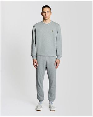 Lyle & Scott Lyle & Scott Cotton Slim Sweatpant - Grey