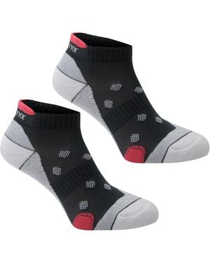 Karrimor 2 Pack Running Socks Ladies - Black