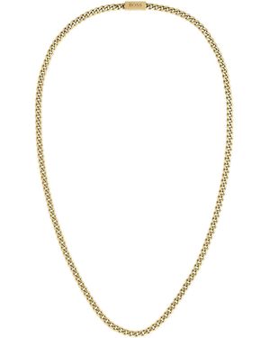 BOSS Chain Metallic Magnetic Closure Necklace