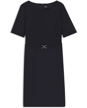 BOSS Daleah T-Shirt Dress - Blue