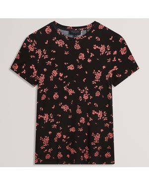 Ted Baker Apex Logo T-shirt - Black