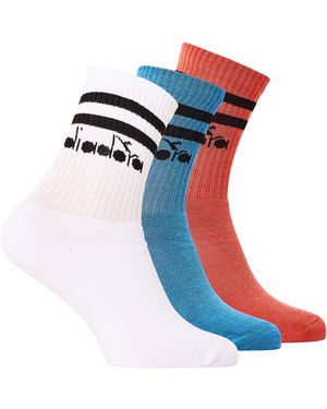 Diadora Paura Crew Socks - Blue